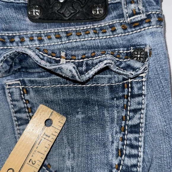 PP- Miss Me Bootcut Jeans Size 25 - Picture 6 of 11